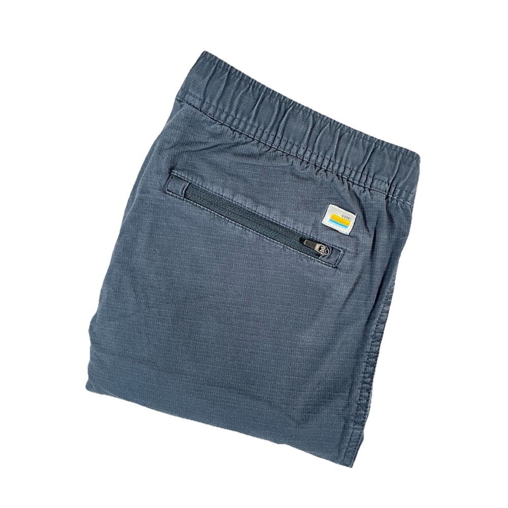 Vuori Ripstop Climber V412-L Navy Blue Pants Men's Sz M Hiking Outdoors Stretch